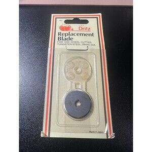 Dritz Replacement 1-Blade 1020 Wheel Cutter Tungsten Steel 28mm  Cutting Tools